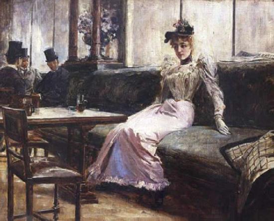 Juan Luna The Parisian Life Sweden oil painting art